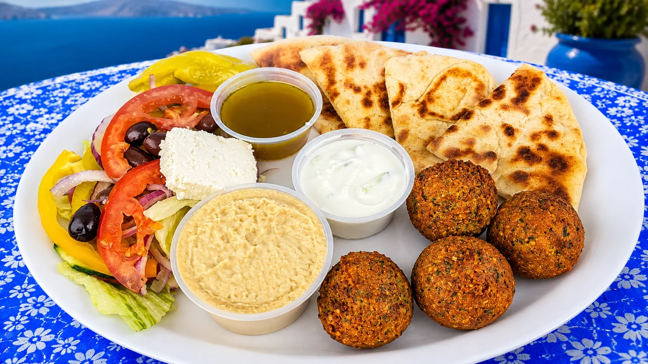 Falafel plate