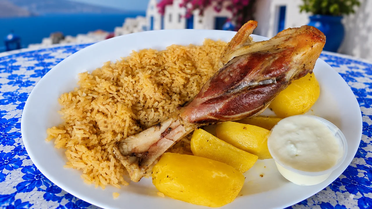 Lamb shank & lamb ribs