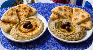 Hummus or Baba Ganoush